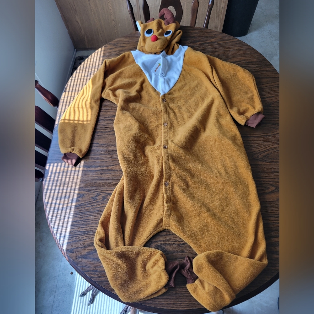 Rudolph The Red Nosed Reindeer Adult Onesie